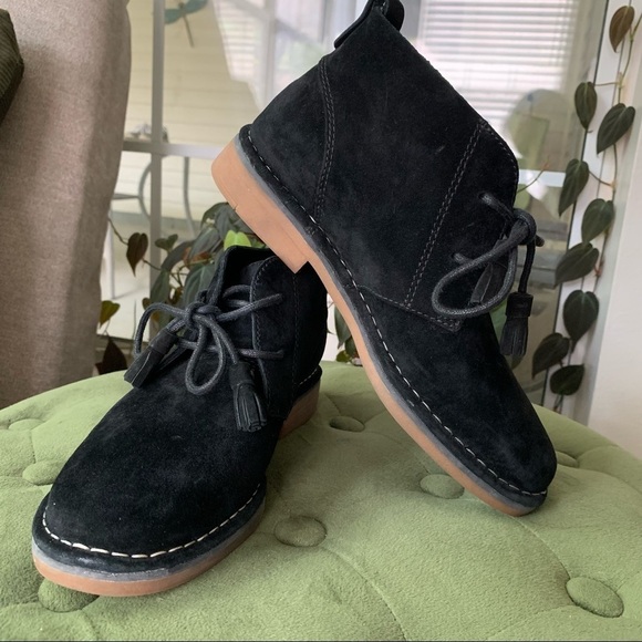 Hush Puppies Cyra Catelyn Suede Ankle Boots Shoes - Picture 1 of 14